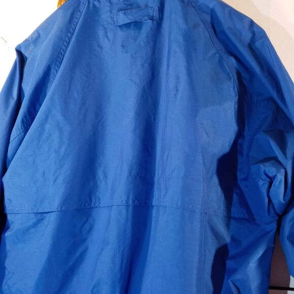 Vintage Dunbrook Men's blue/yellow Windbreaker - Picture 3 of 7